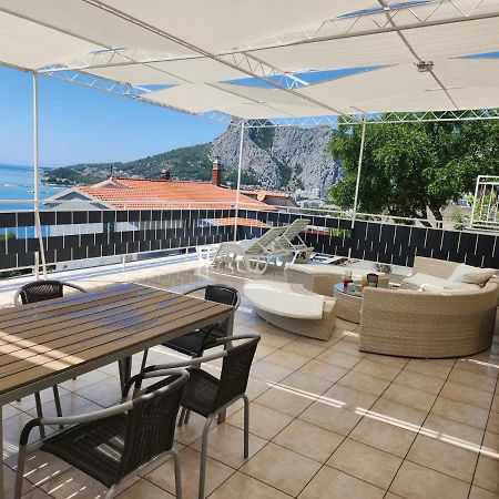 Apartment Vista Omiš Esterno foto